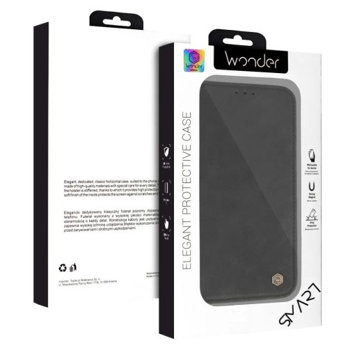 Wonder fliptok Samsung Galaxy M15 5G fekete-5900217437482 8 kép