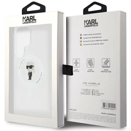 Eredeti Pouch KARL LAGERFELD keménytok IML Ikonik MagSafe KLHMS24LHFC-3666339259075 8 kép