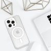 Akryl színű Magsafe tok iPhone 16 Pro Max fehér-5900217439646 5 kép