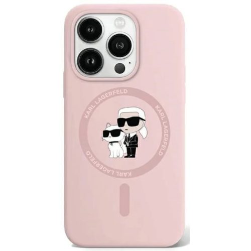 Original Pouch KARL LAGERFELD kemény tok szilikon Karl & Choupette Ri-3666339254490 1 kép