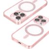 Csillogó Magsafe tok Samsung Galaxy S24 pink clear-5900217439851 4 kép