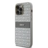Original DKNY bőrtok mono csíkos fém logóval DKHCP14LPRTHSLE iPhon-3666339260514 2 kép