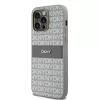 Original DKNY bőrtok mono csíkos fém logóval DKHCP14LPRTHSLE iPhon-3666339260514 2 kép