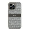 Original DKNY bőrtok mono csíkos fém logóval DKHCP14LPRTHSLE iPhon-3666339260514 3 kép