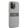 Original DKNY bőrtok mono csíkos fém logóval DKHCP14LPRTHSLE iPhon-3666339260514 4 kép