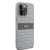 Original DKNY bőrtok mono csíkos fém logóval DKHCP14LPRTHSLE iPhon-3666339260514 4 kép