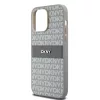 Original DKNY bőrtok mono csíkos fém logóval DKHCP14LPRTHSLE iPhon-3666339260514 6 kép