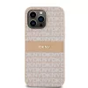 Original Case DKNY kemény tok bőr Mono Stripe & fém logó DKHCP14LP-3666339260651 3 kép