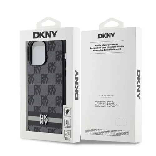 DCNY kemény fliptok bőrutánzat sakk mintás & nyomtatott csíkos DK-3666339263188 8 kép