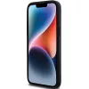 Eredeti DKNY kemény tok bőr Mono Stripe & fém logóval iPhone 14 Pr-3666339260385 5 kép