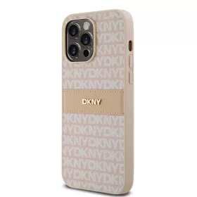 Original Case DKNY kemény tok bőr Mono Stripe & fém logó DKHCP14XP-3666339260668 2 kép