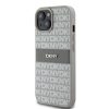 Eredeti DKNY bőrtok Mono Stripe & Metal Logo DKHCP15MPRTHSLE Iphone 1-3666339260545 2 kép
