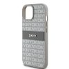 Eredeti DKNY bőrtok Mono Stripe & Metal Logo DKHCP15MPRTHSLE Iphone 1-3666339260545 6 kép