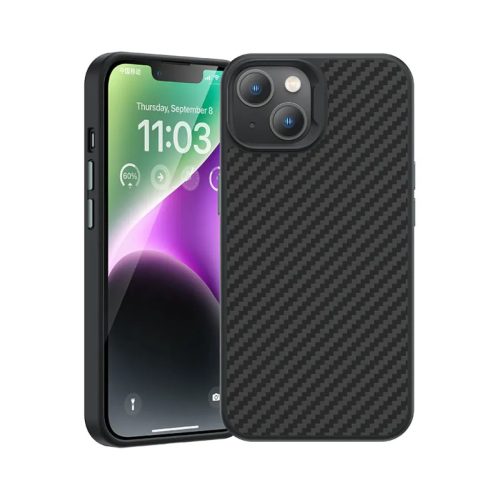Benks mágneses hibrid Kevlar tok 1500D iPhone 14-hez fekete-6948005984304 1 kép