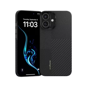 iPhone 16 Plus fekete Benks Montage Magnetic Armor Air Kevlar tok PC k-6948005905026 1 kép