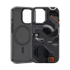  iPhone 16 Plus Fekete Benks Magnetic Mecha Series tok-6948005905460 2 kép