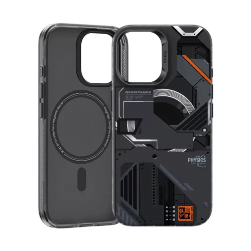  iPhone 16 Plus Fekete Benks Magnetic Mecha Series tok-6948005905460 2 kép
