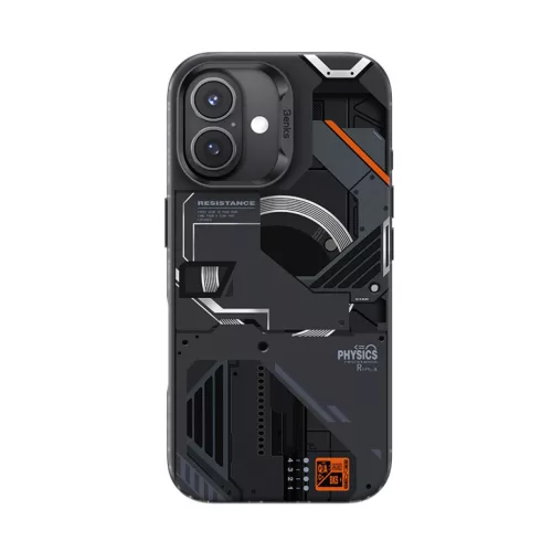  iPhone 16 Plus Fekete Benks Magnetic Mecha Series tok-6948005905460 3 kép