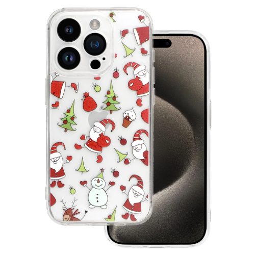 TEL PROTECT Karácsonyi Átlátszó iPhone 11 tok Design 1-5900217443148 1 kép