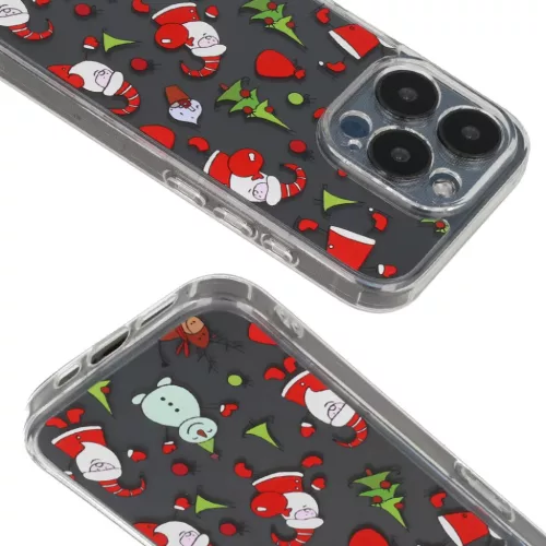 TEL PROTECT Karácsonyi Átlátszó iPhone 11 tok Design 1-5900217443148 4 kép
