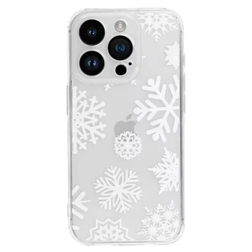 TEL PROTECT Karácsonyi Átlátszó Tok iPhone 14 Pro Design 4 tok-5900217443339 2 kép