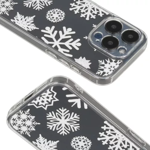 TEL PROTECT Karácsonyi Átlátszó tok iPhone 15 Pro Design 4-5900217443414 4 kép