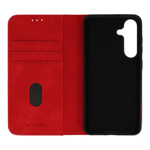Wonder fliptok Samsung Galaxy A16 5G piros tok-5900217446613 4 kép