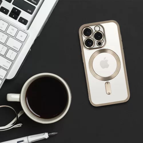 Metallic Magsafe tok iPhone 16 Titanium tok-5900217448266 7 kép