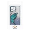 Tel Protect Pillangós Vízi Tok iPhone 13 Pro Max kék tok-5900217447405 6 kép