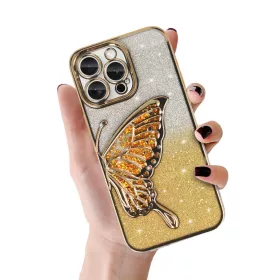 Tel Protect Butterfly Water tok iPhone 14 arany-5900217447498 1 kép