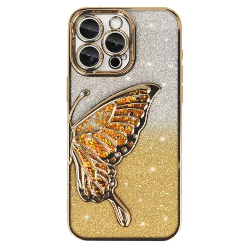 Tel Protect Butterfly Water tok iPhone 14 arany-5900217447498 2 kép