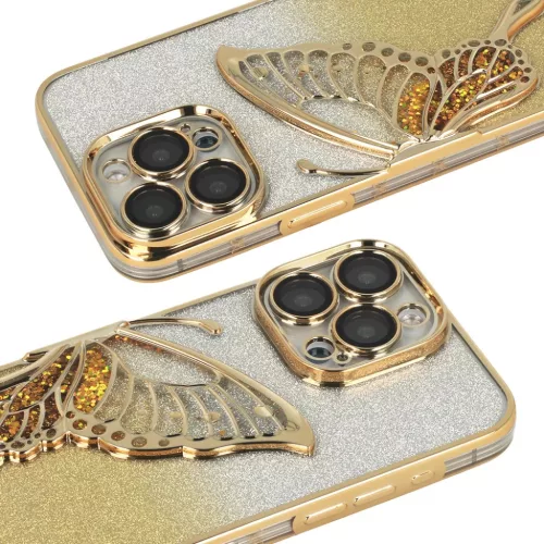 Tel Protect Butterfly Water tok iPhone 14 arany-5900217447498 4 kép