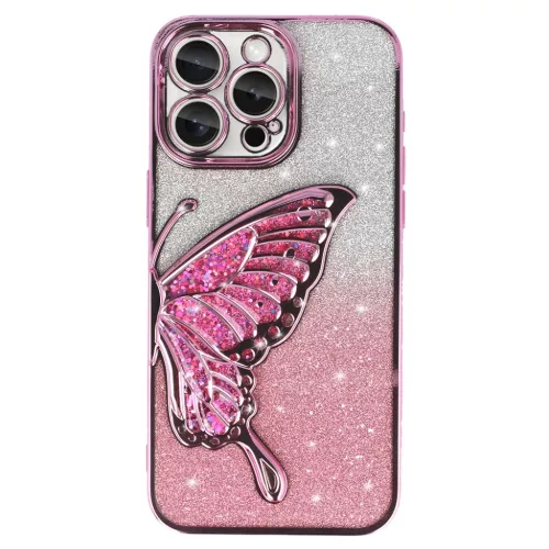 Tel Protect Butterfly Water iPhone 15 Pro Max tok pink-5900217447726 2 kép