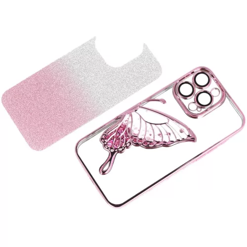Tel Protect Butterfly Water iPhone 15 Pro Max tok pink-5900217447726 3 kép