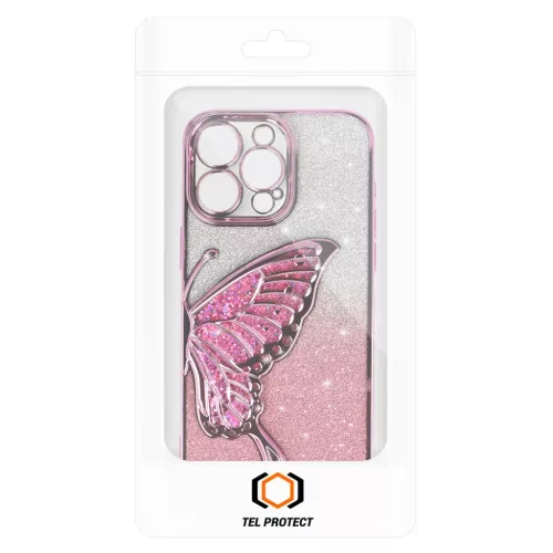 Tel Protect Butterfly Water iPhone 15 Pro Max tok pink-5900217447726 6 kép