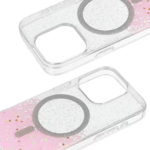 Tel Protect Moonlite MagSafe tok iPhone 11-hez rózsaszín átlátszó-5900217447788 4 kép