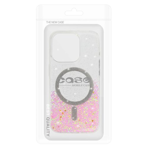 Tel Protect Moonlite Magsafe tok iPhone 15 rózsaszín átlátszó tok-5900217448051 6 kép