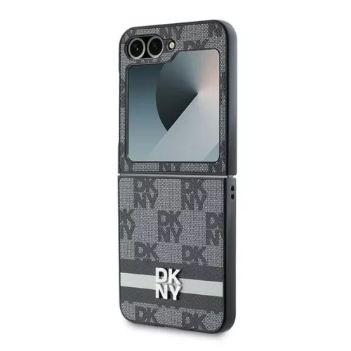  Samsung Galaxy Z Flip 6 Eredeti DKNY telefontok kockás mintás, csí-3666339322892 6 kép