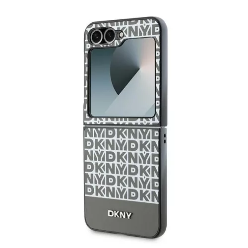  Samsung Galaxy Z Flip 6 Barna Original Case DKNY Repeat Pattern Botto-3666339322984 6 kép