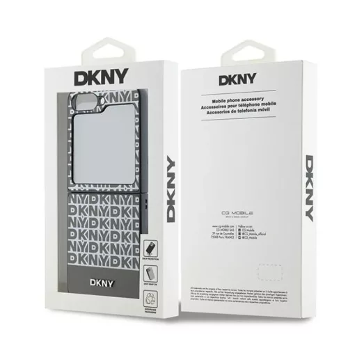  Samsung Galaxy Z Flip 6 Barna Original Case DKNY Repeat Pattern Botto-3666339322984 8 kép