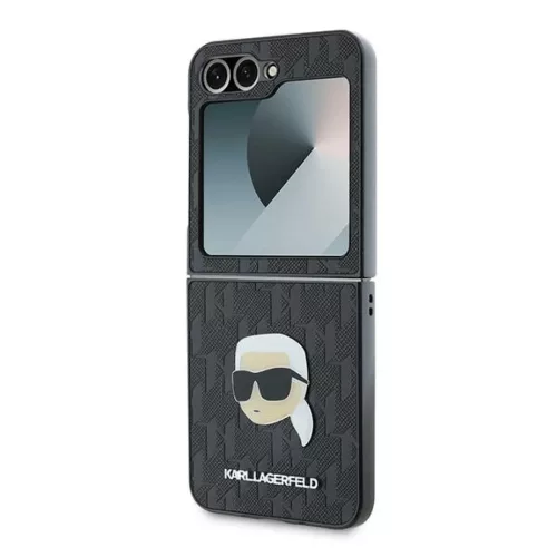 Eredeti Tok KARL LAGERFELD Saffiano Monogram KLHCZF6PGKSKIHK Samsung G-3666339322441 6 kép