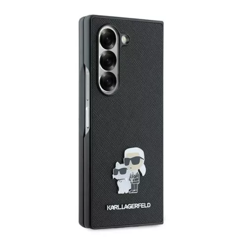 Eredeti KARL LAGERFELD Saffiano Metal Pin KLHCZFD6SAPKCNPK tok Samsung-3666339322571 5 kép