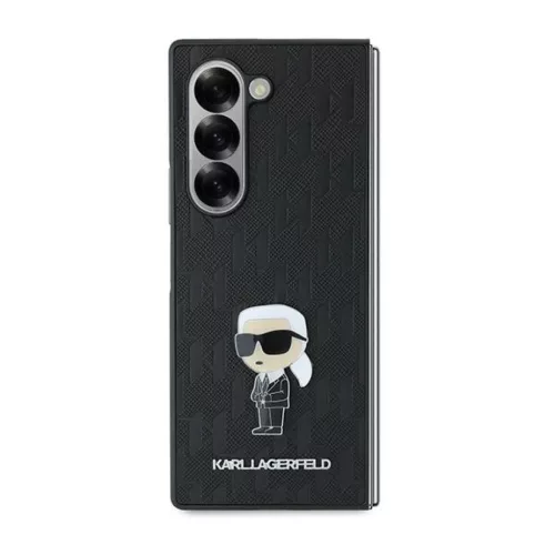 Eredeti Samsung Galaxy Z Fold 6 tok Karl Lagerfeld Saffiano Ikonik Pin-3666339322588 2 kép