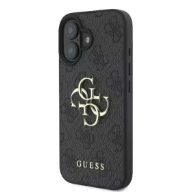  iPhone 16 Pro Fekete Eredeti GUESS 4G Big Logo GUHCP16L4GMGGR tok-3666339327545 2 kép