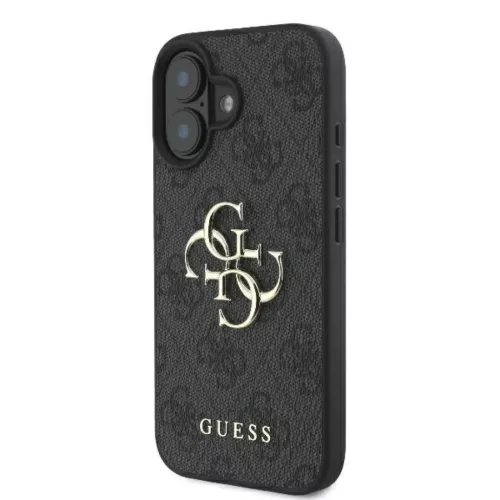  iPhone 16 Pro Fekete Eredeti GUESS 4G Big Logo GUHCP16L4GMGGR tok-3666339327545 2 kép