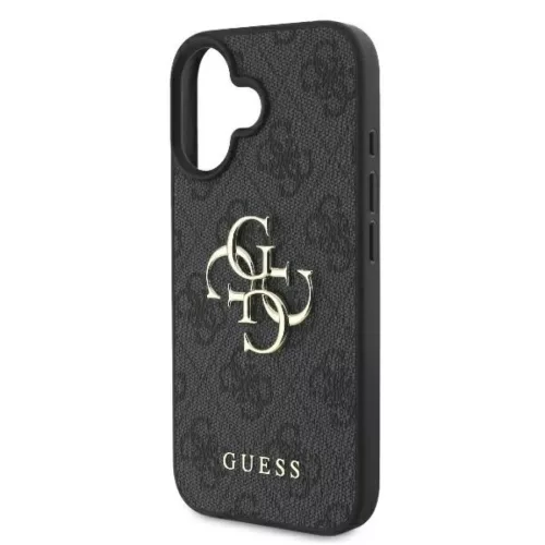  iPhone 16 Pro Fekete Eredeti GUESS 4G Big Logo GUHCP16L4GMGGR tok-3666339327545 6 kép