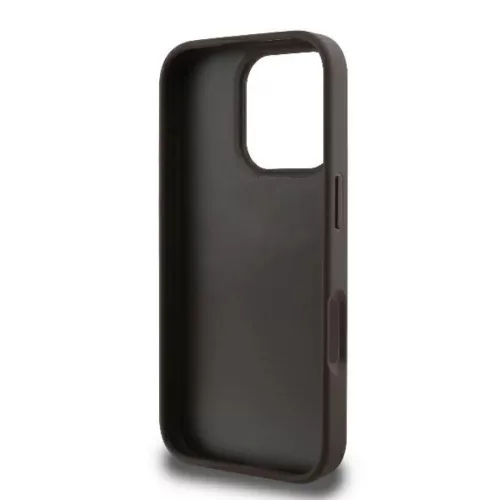  iPhone 16 Pro Max Barna Original Case GUESS hardcase Leather 4G Trian-3666339327439 7 kép