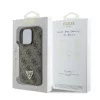  iPhone 16 Pro Max Barna Original Case GUESS hardcase Leather 4G Trian-3666339327439 8 kép