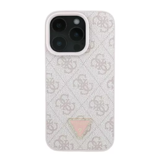  iPhone 16 Pro Max Barna Original Case GUESS hardcase Leather 4G Trian-3666339327439 10 kép