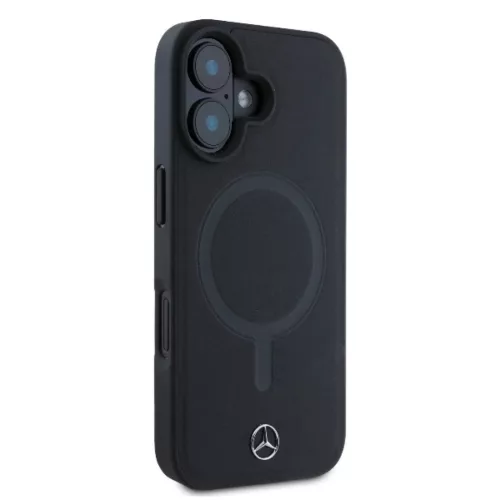 Original Case MERCEDES keménytok Plain Smooth Leather Magsafe MEHMP16-3666339312701 4 kép